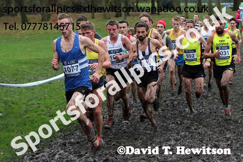 Senior men, British Athletics Liverpool Cross Challenge, Sefton Park, Liverpool. Photo: David T. Hewitson/Sports for All Pics